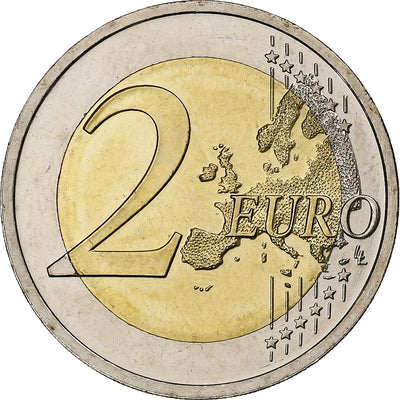 Litwa, 
            
               2 Euro, 
            
               Lithuanian Language