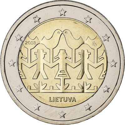 Litwa, 
            
               2 Euro, 
            
               Song and Dance Celebration