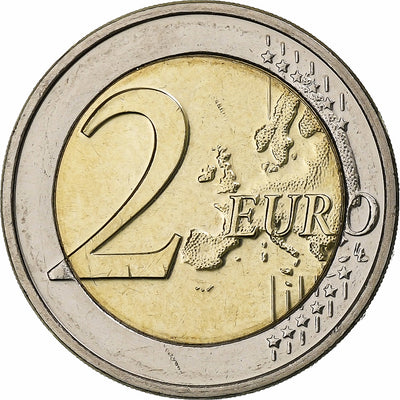 Luksemburg, 
            
               2 Euro, 
            
               Henri I Constitution of Luxembourg