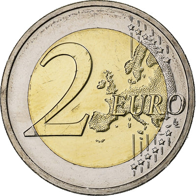 Luksemburg, 
            
               2 Euro, 
            
               Henri I Grand Duchess Charlotte