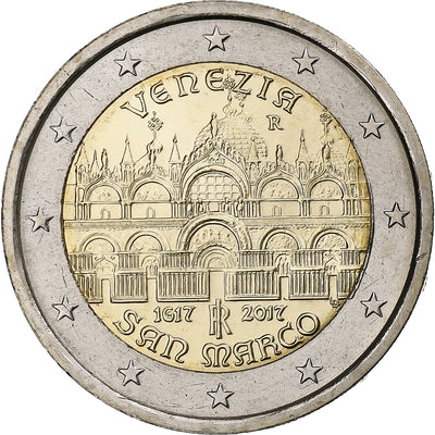 Włochy, 
            
               2 Euro, 
            
               St. Mark's Basilica