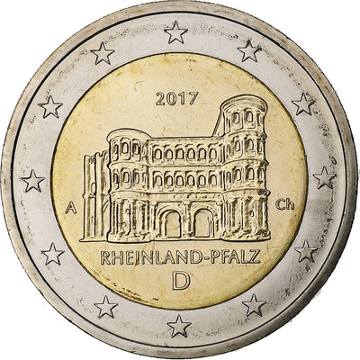 Niemcy, 
            
               2 Euro, 
            
               Bundesländer - "Rheinland-Pfalz"