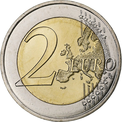 Francja, 
            
               Berlin Wall, 
            
               2 Euro