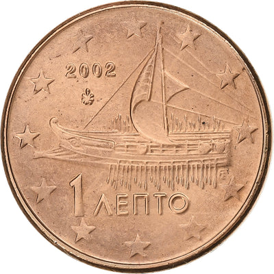 Grecja, 
            
               Euro Cent, 
            
               2002