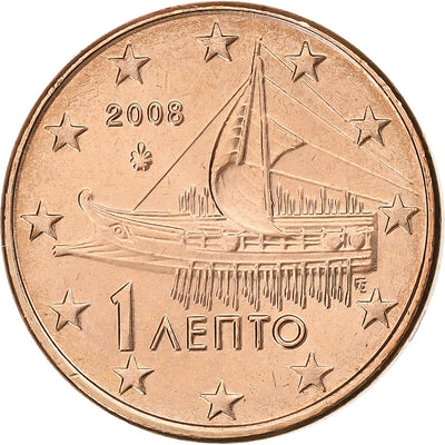 Grecja, 
            
               Euro Cent, 
            
               2008