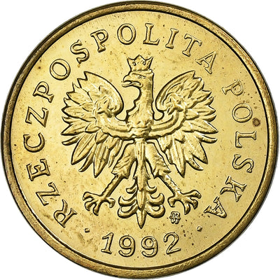 Polska, 
            
               2 Grosze, 
            
               1992