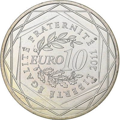 Francja, 
            
               10 Euro, 
            
               Euros des régions