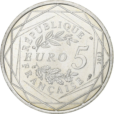 Francja, 
            
               5 Euros, 
            
               2013