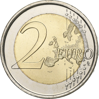 Hiszpania, 
            
               2 Euro, 
            
               10 years euro