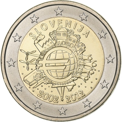 Słowenia, 
            
               2 Euro, 
            
               2012