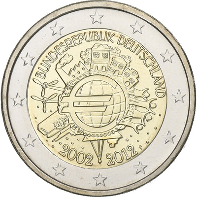 Niemcy, 
            
               2 Euro, 
            
               2012