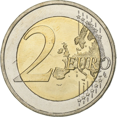 Finlandia, 
            
               2 Euro, 
            
               Traité de Rome 50 ans