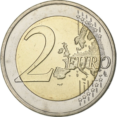 Holandia, 
            
               2 Euro, 
            
               Abdication de la Reine Béatrix