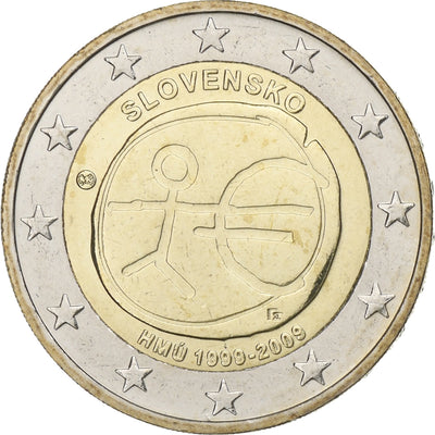 Słowenia, 
            
               2 Euro, 
            
               EMU