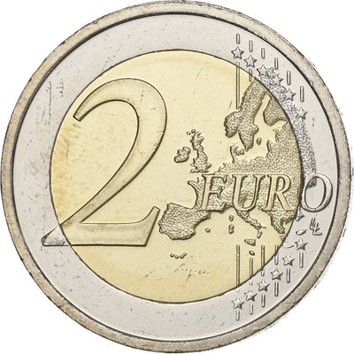 REPUBLIKA IRLANDII, 
            
               2 Euro, 
            
               10 ans de l'Euro