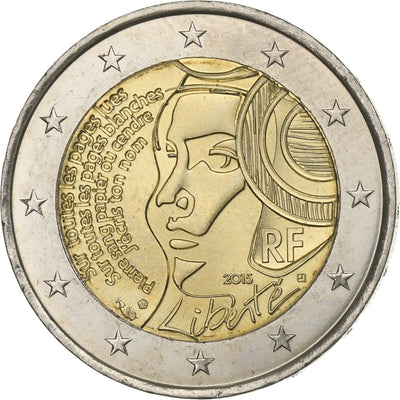 Francja, 
            
               2 Euro, 
            
               Liberté