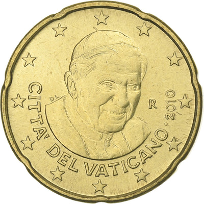 PAŃSTWO WATYKAŃSKIE, 
            
               Benedict XVI, 
            
               20 Euro Cent