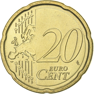 PAŃSTWO WATYKAŃSKIE, 
            
               Benedict XVI, 
            
               20 Euro Cent