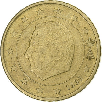 Belgia, 
            
               50 Euro Cent, 
            
               1999