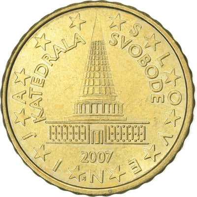 Słowenia, 
            
               10 Euro Cent, 
            
               2007