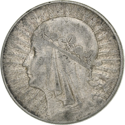 Polska, 
            
               10 Zlotych, 
            
               1932