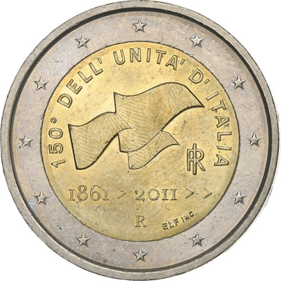 Włochy, 
            
               2 Euro, 
            
               2011