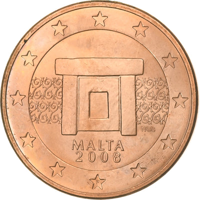 Malta, 
            
               5 Euro Cent, 
            
               2008