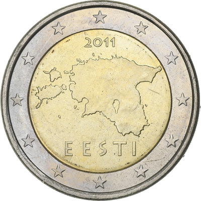 Estonia, 
            
               2 Euro, 
            
               2011