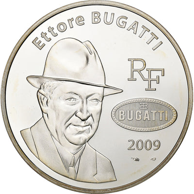 Francja, 
            
               10 Euro, 
            
               Ettore Bugatti