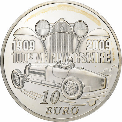 Francja, 
            
               10 Euro, 
            
               Ettore Bugatti