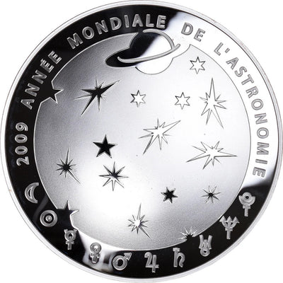 Francja, 
            
               10 Euro, 
            
               Année Mondiale de l'Astronomie