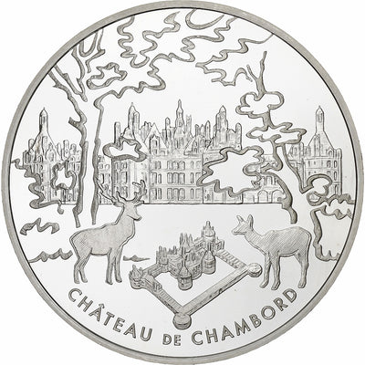 Francja, 
            
               1 1/2 Euro, 
            
               Château de Chambord