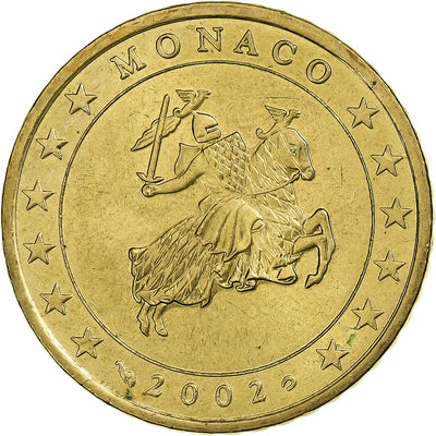 Francja, 
            
               Rainier III, 
            
               50 Euro Cent