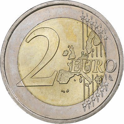 Francja, 
            
               Rainier III, 
            
               2 Euro