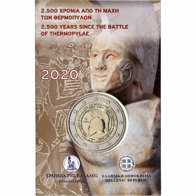 Grecja, 
            
               2 Euro, 
            
               Battle of Thermopylae