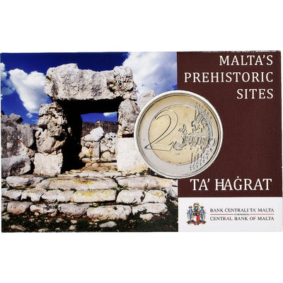 Malta, 
            
               2 Euro, 
            
               Ta' Hagrat temples