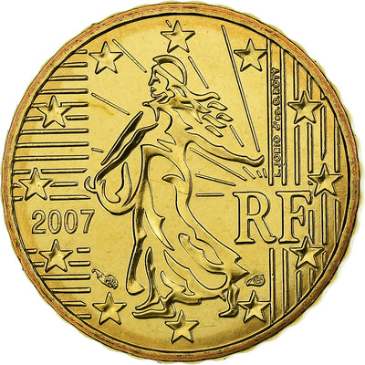 Francja, 
            
               10 Euro Cent, 
            
               BU