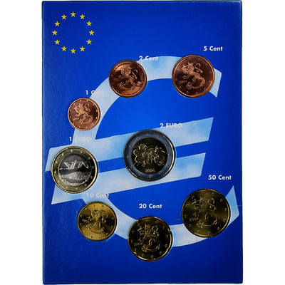 Finlandia, 
            
               Set 1 ct. - 2 Euro, 
            
               euro set