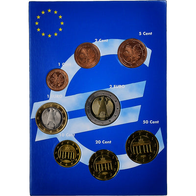 Niemcy, 
            
               Set 1 ct. - 2 Euro, 
            
               euro set