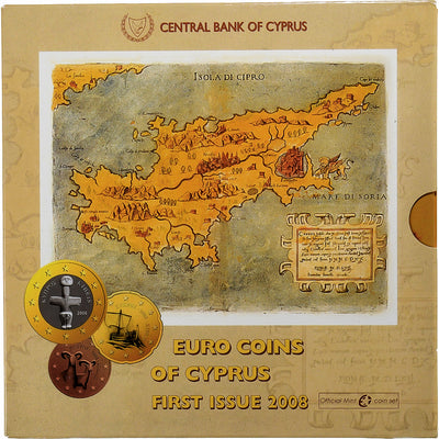 Cypr, 
            
               Set 1 ct. - 2 Euro, 
            
               FDC