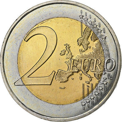 Francja, 
            
               2 Euro, 
            
               50 ans du traité de l'Élysée