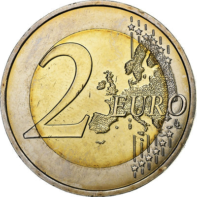 Francja, 
            
               2 Euro, 
            
               la paix en Europe