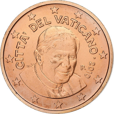 Watykan, 
            
               Benedict XVI, 
            
               2 Euro Cent