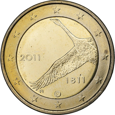 Finlandia, 
            
               2 Euro, 
            
               Finland National Bank