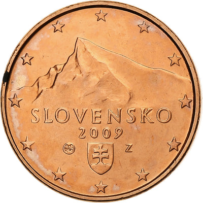 Słowacja, 
            
               Euro Cent, 
            
               2009