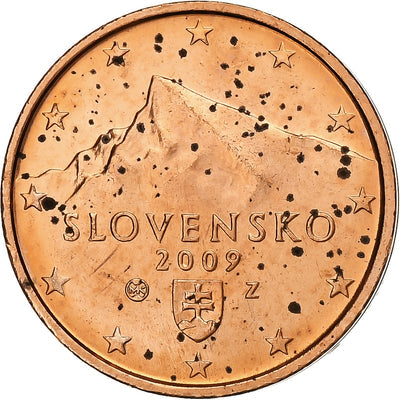 Słowacja, 
            
               2 Euro Cent, 
            
               2009