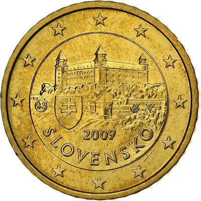 Słowacja, 
            
               50 Euro Cent, 
            
               2009