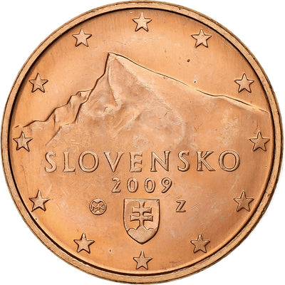 Słowacja, 
            
               5 Euro Cent, 
            
               2008