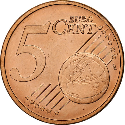 Słowacja, 
            
               5 Euro Cent, 
            
               2008