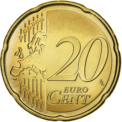 Estonia, 
            
               20 Euro Cent, 
            
               2011